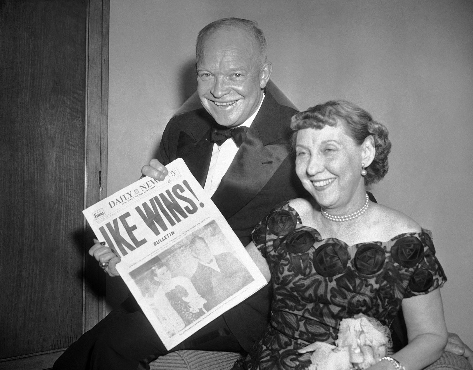 1952: Dwight Eisenhower, Mamie Eisenhower